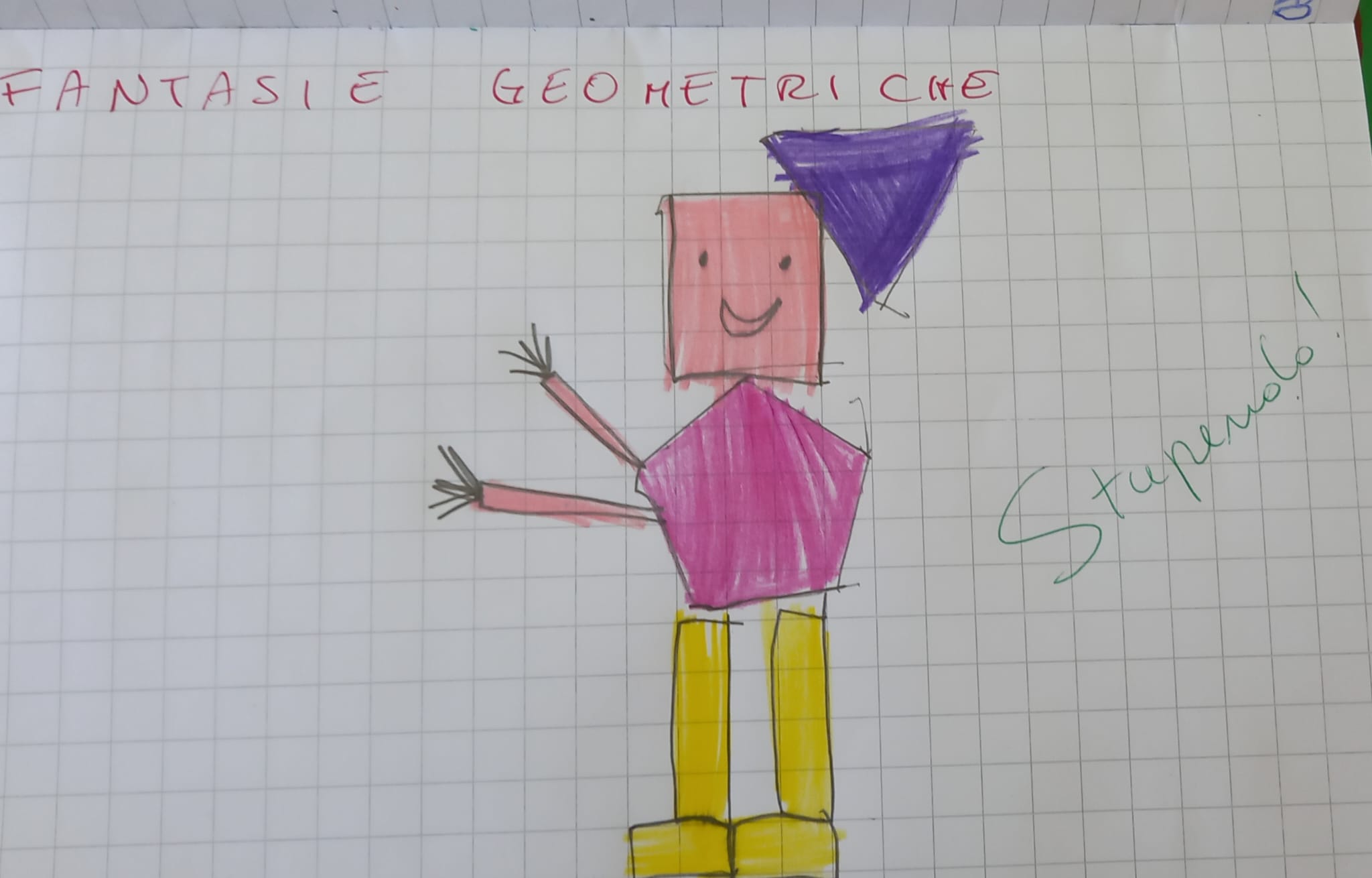 Omino composto utilizzando i poligoni